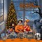 Costway 6 FT Artificial Halloween Tree with 618 Branch Tips 280 Warm White LED Lights